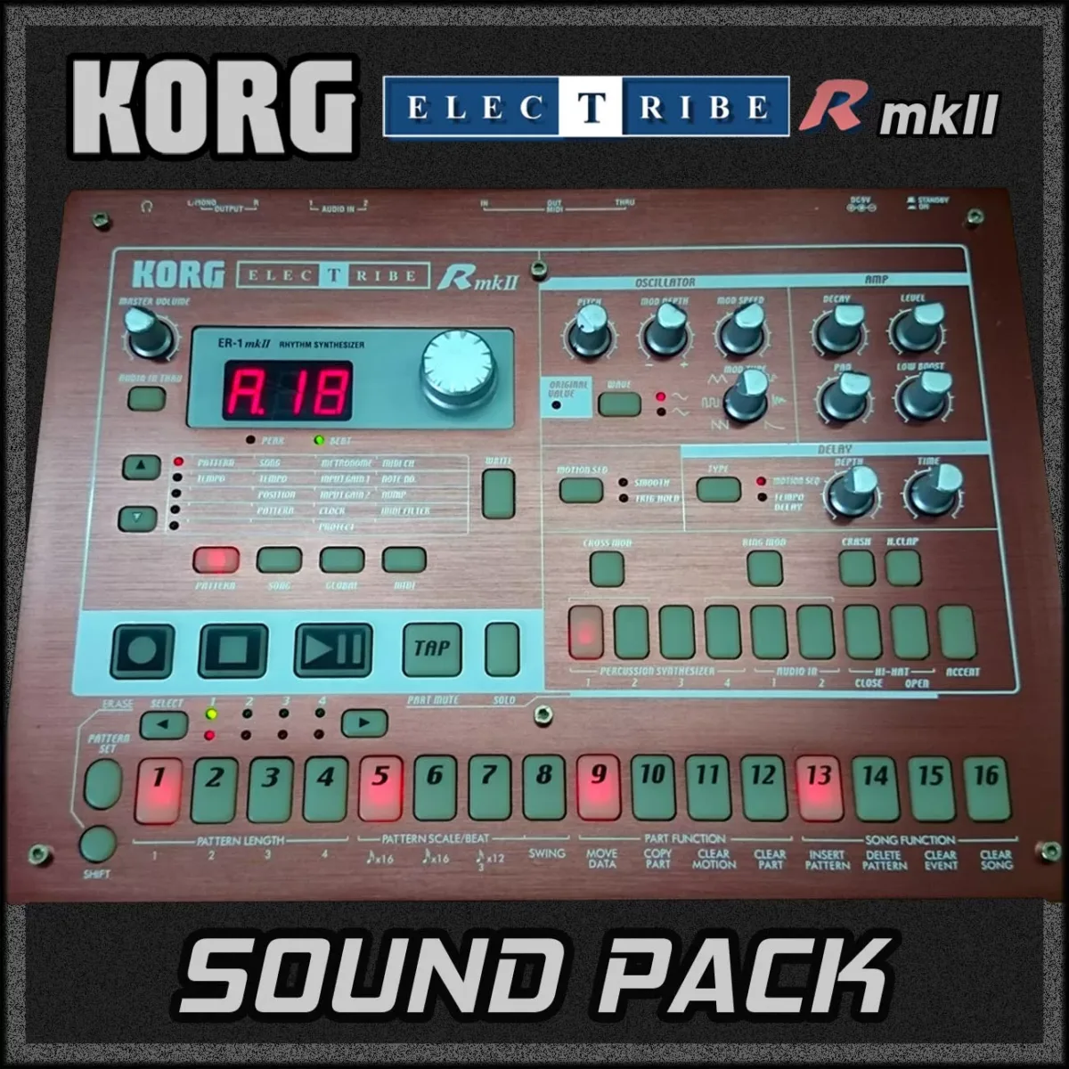 Korg Electribe ER1 MKII Sound Pack - Damian Henderson