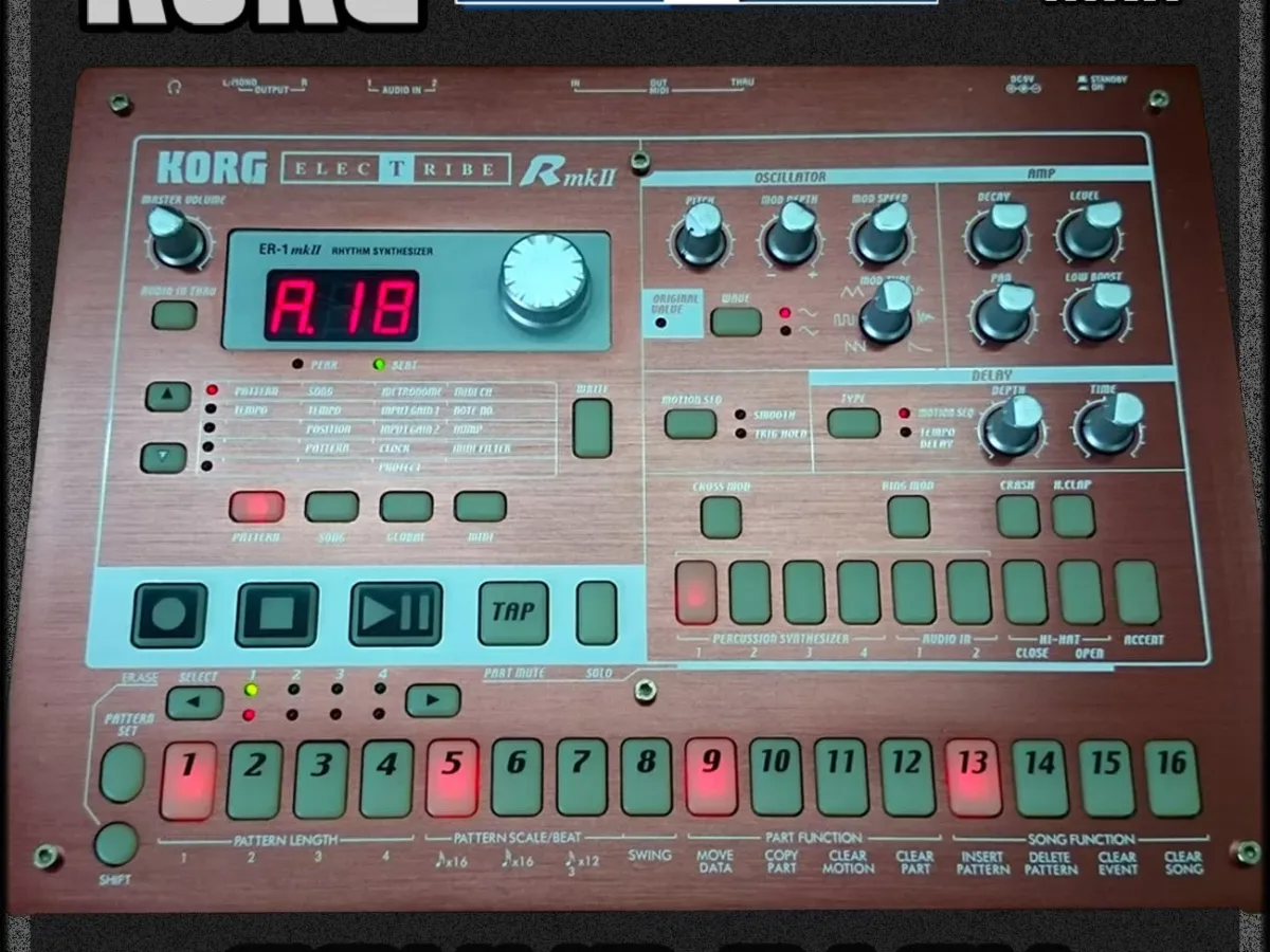 Korg Electribe ER1 MKII Sound Pack - Damian Henderson